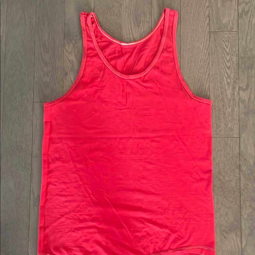 Vibrant Red Tank Top